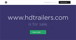 Desktop Screenshot of hdtrailers.com